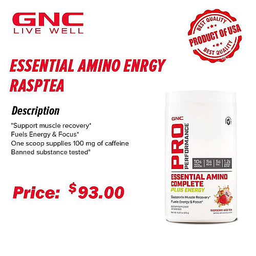 Essential Amino Enrgy Rasptea